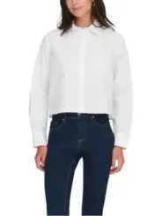 Jacqueline De Yong Damen Hemd Weiß | online kaufen