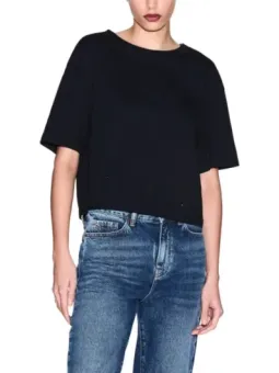 Armani Exchange Damen T-Shirt Schwarz mieten - Flex-Fashion