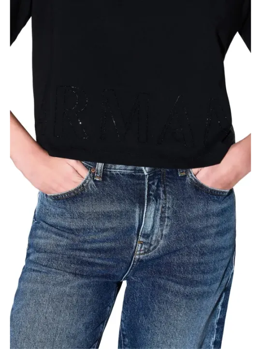 Armani Exchange Damen T-Shirt Schwarz | online kaufen