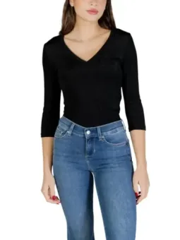 Morgan De Toi Damen T-Shirt Schwarz mieten bei Flex-Fashion