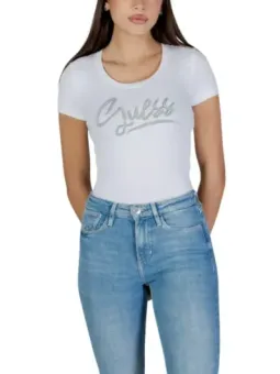 Guess Damen T-Shirt Weiß | online kaufen