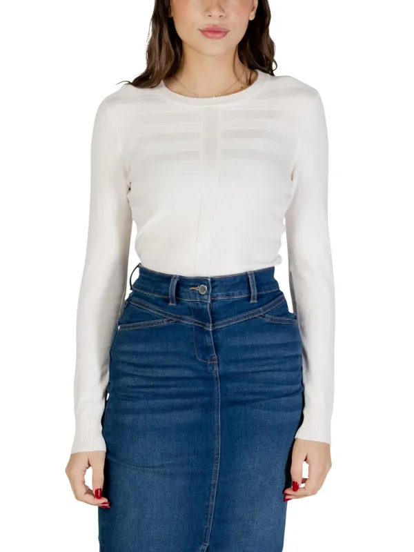 Morgan De Toi Damen Pullover Weiß | online kaufen