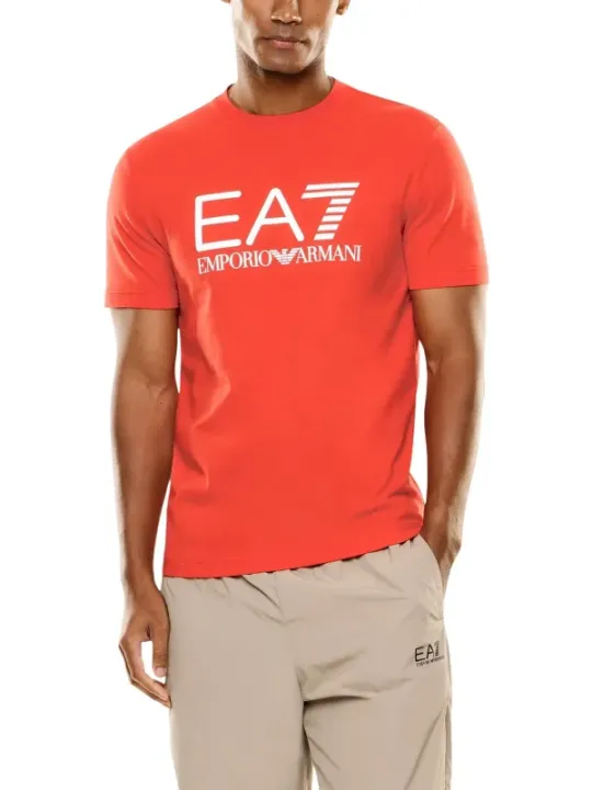 Ea7 Herren T-Shirt Rot | online kaufen