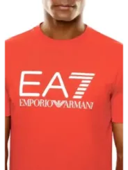 Ea7 Herren T-Shirt Rot | online kaufen