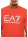 Ea7 Herren T-Shirt Rot | online kaufen