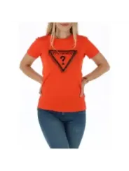 Guess Damen T-Shirt Korallenfarben | online kaufen