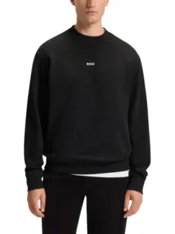 Boss Herren Fleece Schwarz mieten – Flex Fashion Verleih