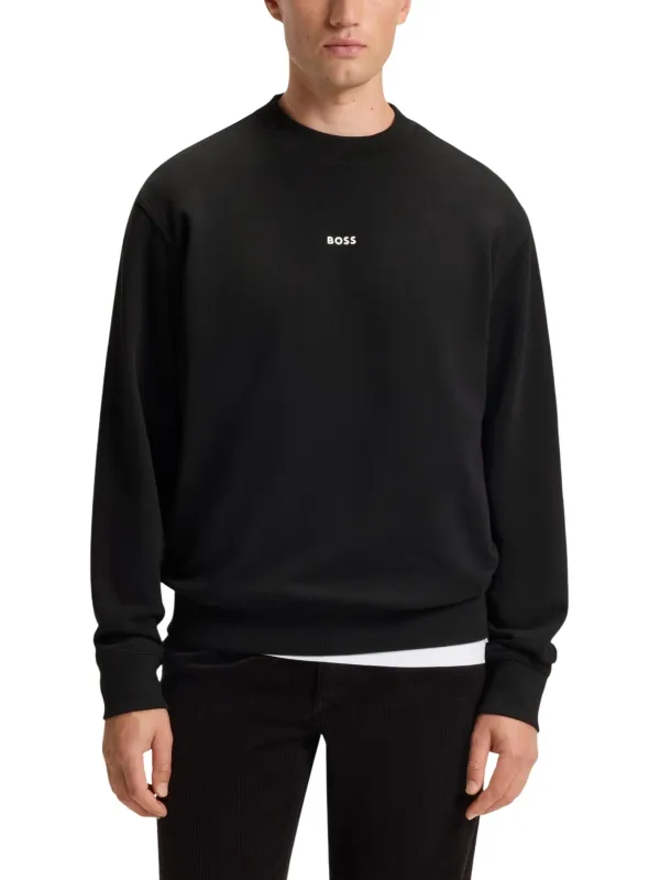 Boss Herren Fleece Schwarz | online kaufen