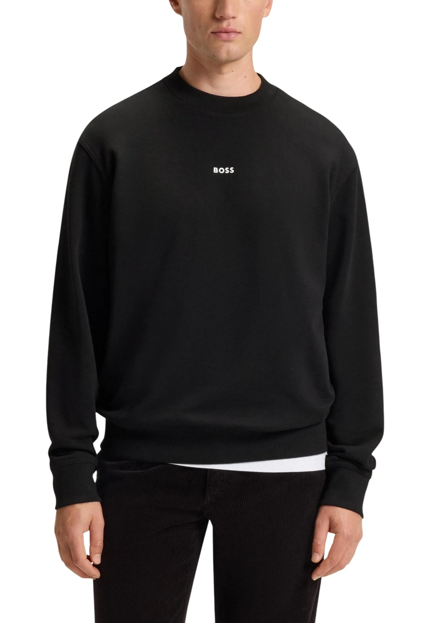 Boss Herren Fleece Schwarz 503881