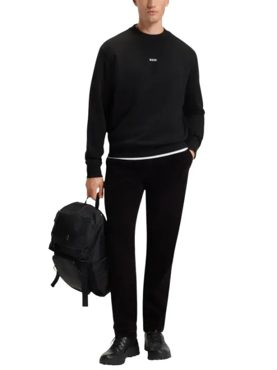 Boss Herren Fleece Schwarz | online kaufen