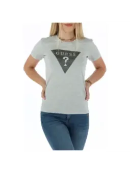 Guess Damen T-Shirt Grau mieten - Flex-Fashion Verleih