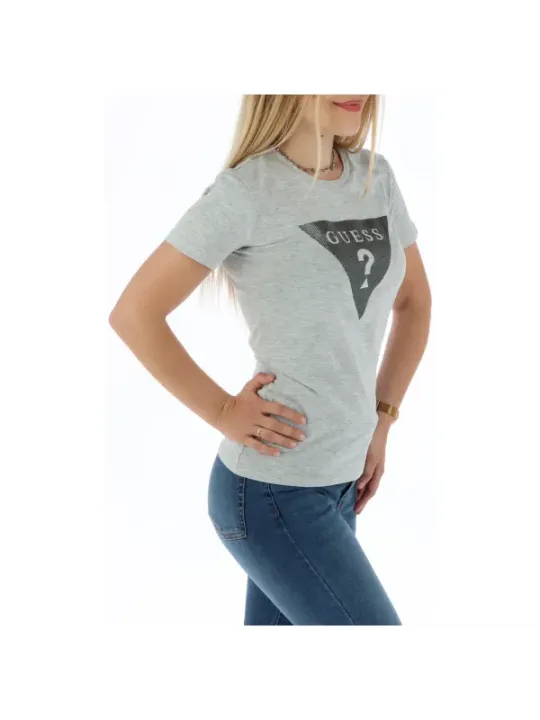 Guess Damen T-Shirt Grau | online kaufen