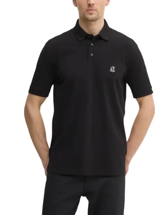 Armani Exchange Herren Polo Schwarz | online kaufen