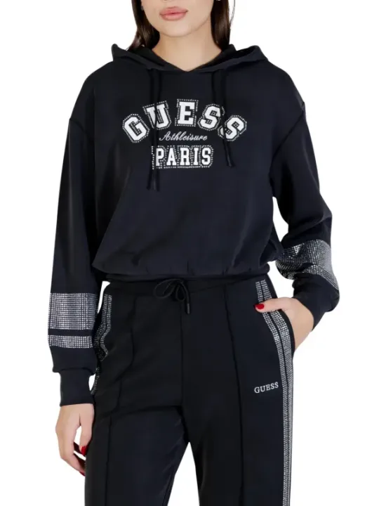 Guess Active Damen Fleece Schwarz | online kaufen