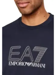 Ea7 Herren T-Shirt Blau | online kaufen