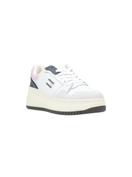 Tommy Hilfiger Jeans Damen Sneaker Weiß | online kaufen