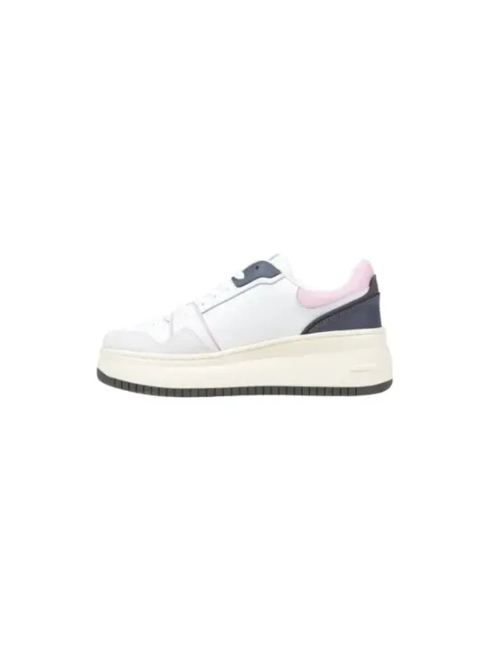 Tommy Hilfiger Jeans Damen Sneaker Weiß | online kaufen