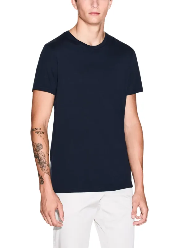 Armani Exchange Herren T-Shirt Blau | online kaufen