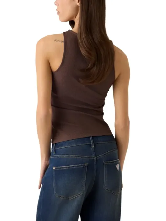 Guess Damen Tank-Tops Braun | online kaufen