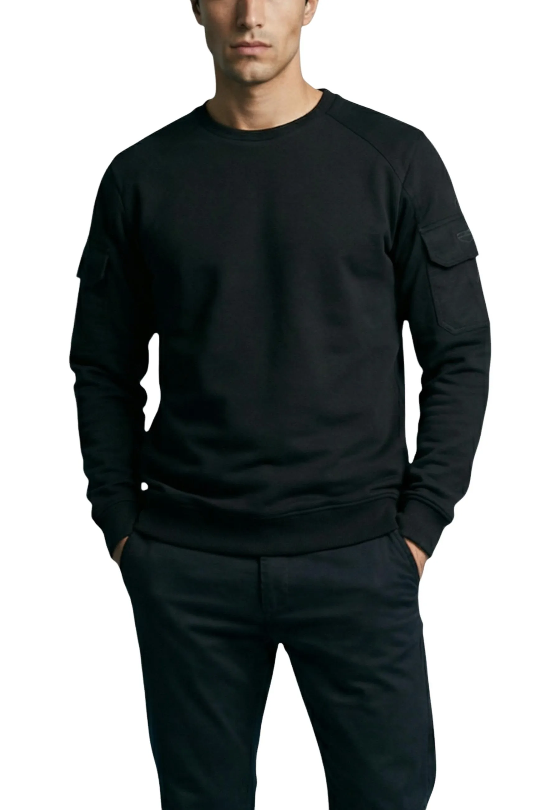 Herren Fleece Schwarz 505120