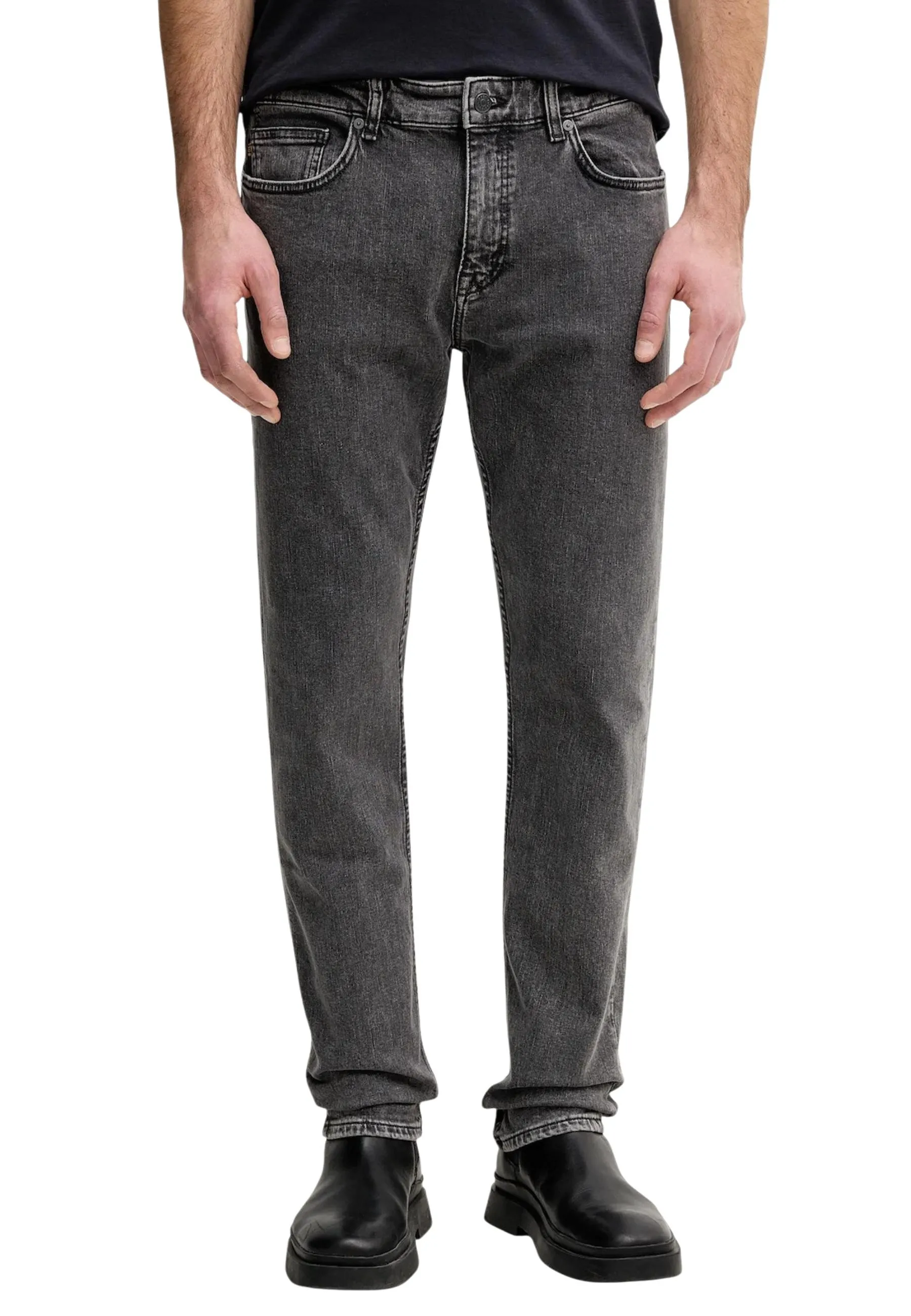Boss Herren Jeans Grau 504752