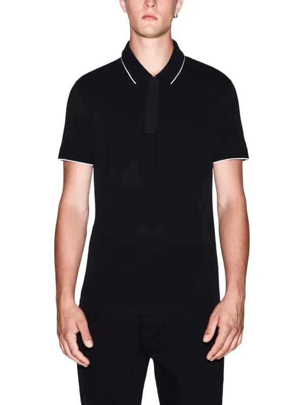 Armani Exchange Herren Polo Schwarz | online kaufen