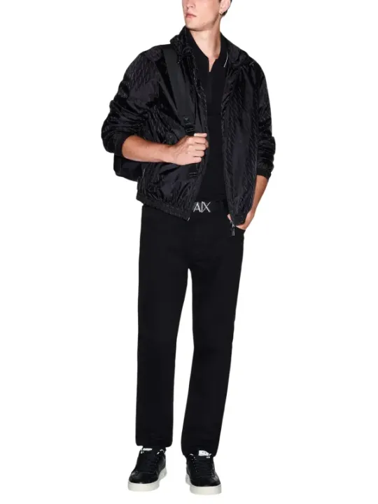 Armani Exchange Herren Polo Schwarz | online kaufen