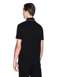 Armani Exchange Herren Polo Schwarz | online kaufen