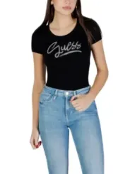 Guess Damen T-Shirt Schwarz | online kaufen