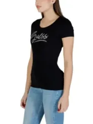 Guess Damen T-Shirt Schwarz | online kaufen