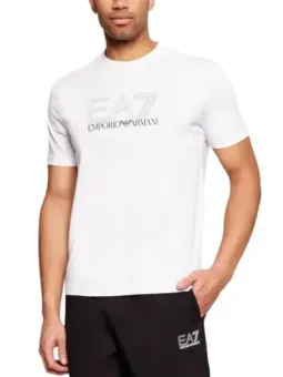 Ea7 Herren T-Shirt Weiß mieten - Flex-Fashion Verleih