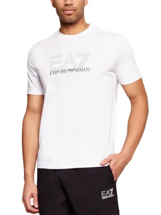 Ea7 Herren T-Shirt Weiß | online kaufen