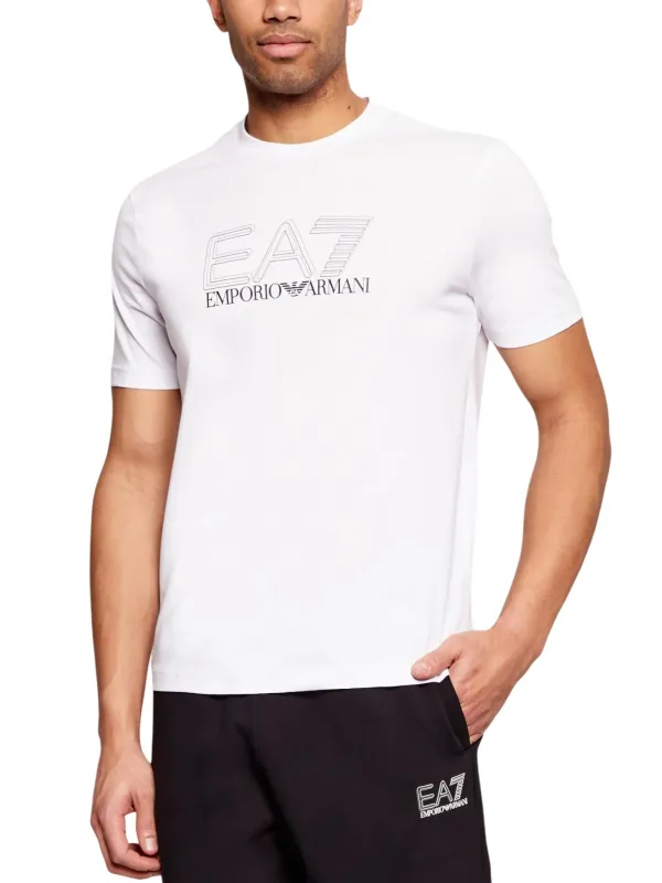 Ea7 Herren T-Shirt Weiß | online kaufen