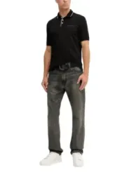 Armani Exchange Herren Polo Schwarz | online kaufen