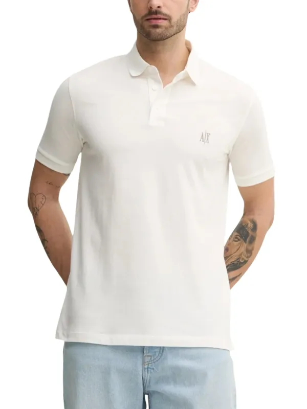 Armani Exchange Herren Polo Weiß | online kaufen