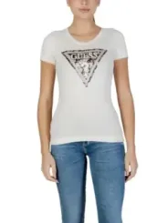 Guess Damen T-Shirt Weiß | online kaufen