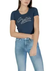 Guess Damen T-Shirt Blau | online kaufen