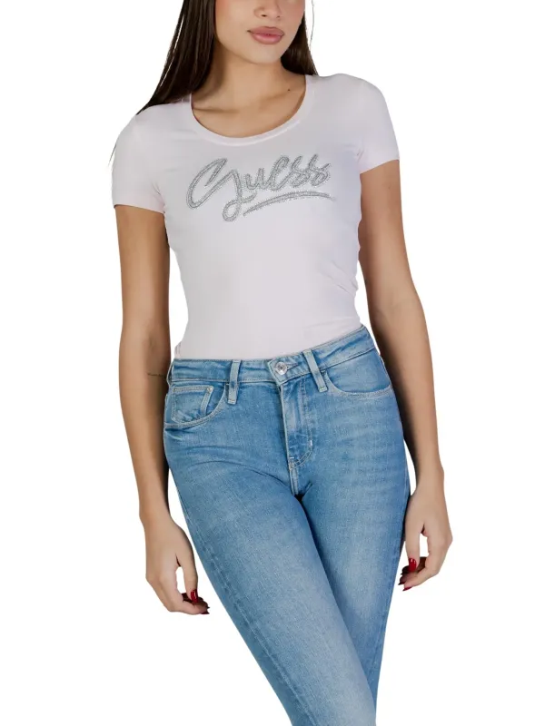 Guess Damen T-Shirt Rosa | online kaufen