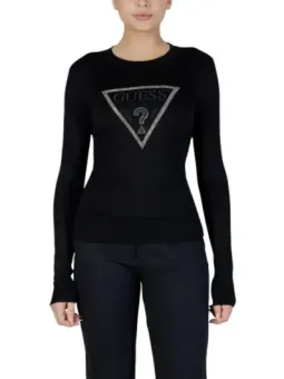 Guess Damen T-Shirt Schwarz mieten | Flex-Fashion Verleih