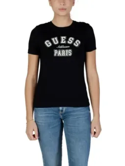 Guess Active Damen T-Shirt Schwarz mieten - Flex-Fashion