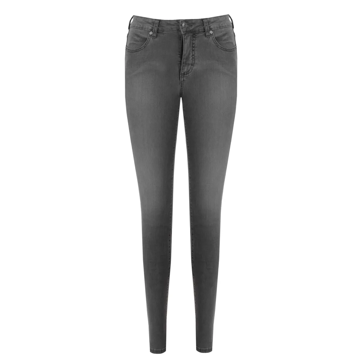 Damen Jeans Grau 227579