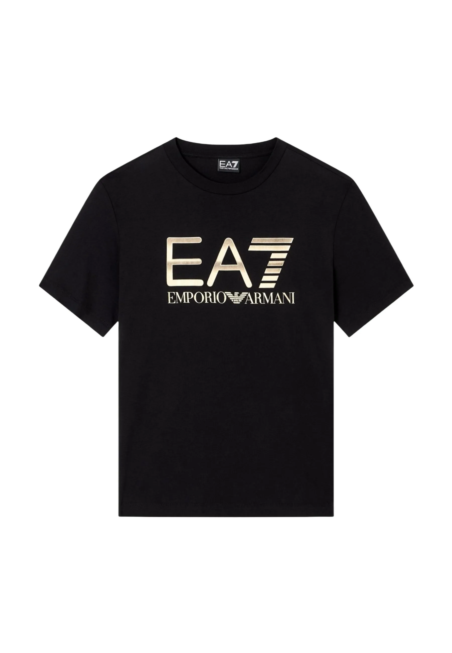 Ea7 Herren T-Shirt Schwarz 504199