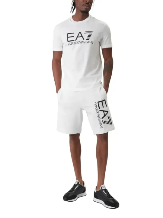 Ea7 Herren T-Shirt Weiß | online kaufen