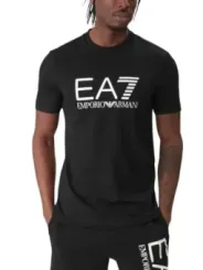 Ea7 Herren T-Shirt Schwarz mieten | Flex-Fashion Verleih