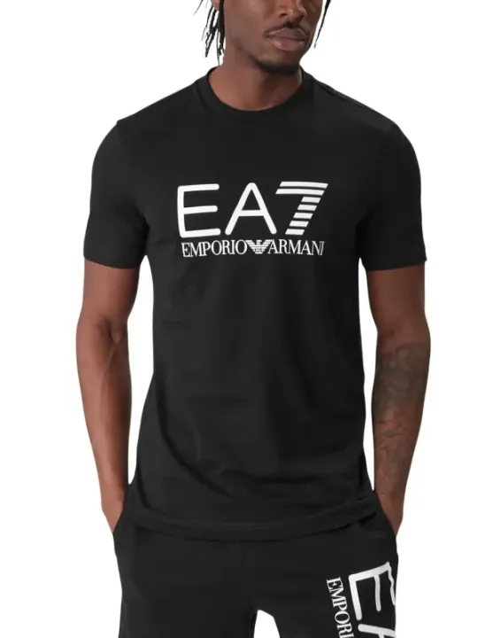 Ea7 Herren T-Shirt Schwarz mieten | Flex-Fashion Verleih