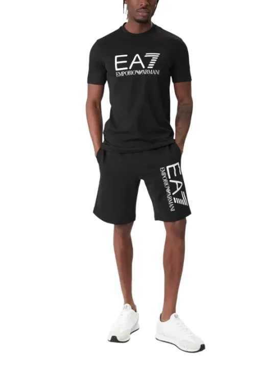 Ea7 Herren T-Shirt Schwarz mieten | Flex-Fashion Verleih