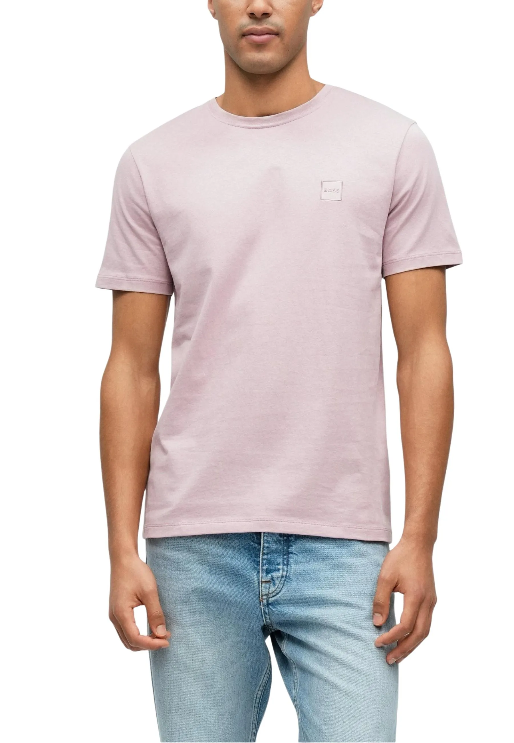 Boss Herren T-Shirt Rosa 503878