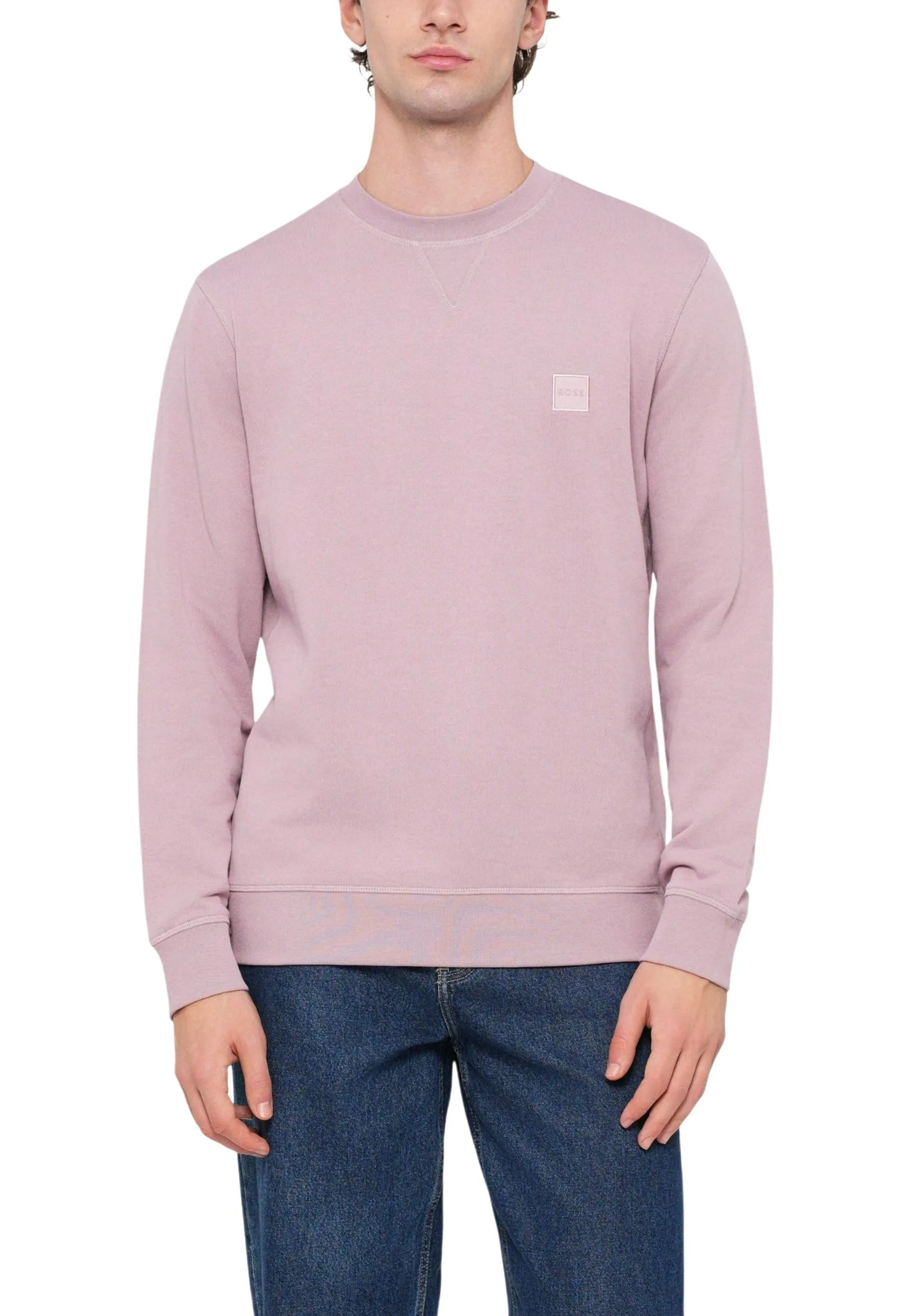 Boss Herren Fleece Rosa 503875