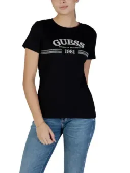 Guess Active Damen T-Shirt Schwarz | online kaufen