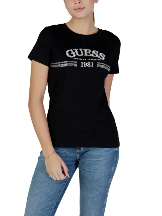 Guess Active Damen T-Shirt Schwarz | online kaufen